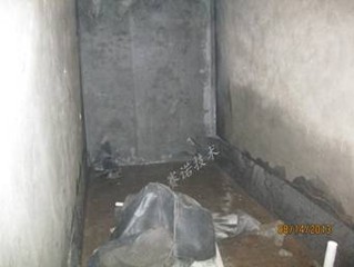 砖混结构地下室漏水粘贴丙纶后仍然大面积渗水